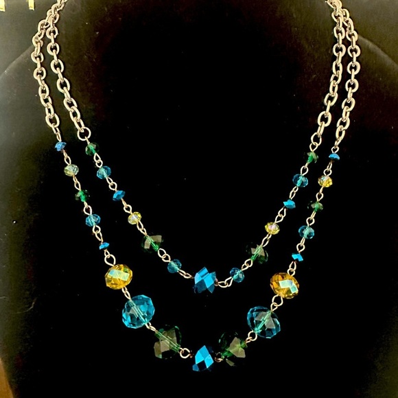 Jewelry - Aurora Borealis layered necklace